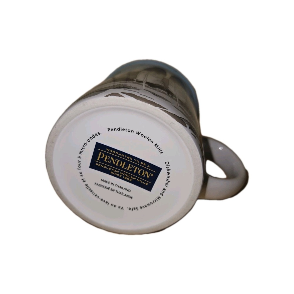 Pendleton Woolen Mills Legendary Collection Coffee Mug In Their Element Feathers - Picture 5 of 6